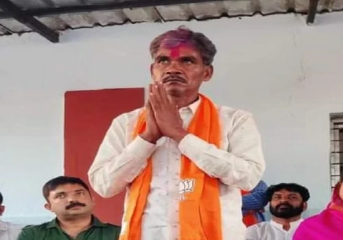 Ishwar Sahu, a labour of Chhattisgarh defeated 7 times Congress MLA Ravindra Choubey